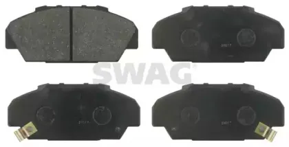 Комплект тормозных колодок, дисковый тормоз SWAG купить